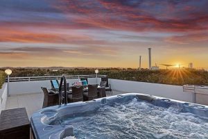 Image of Waterfront Penthouse with heated jacuzzi and private rooftop terrace