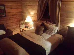 Image of Seven Springs Cabin - Luna Chalet - Authentic, Pet Friendly Log Cabin