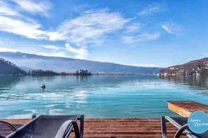Image of La Lézardière: Lakefront House on Lake Annecy