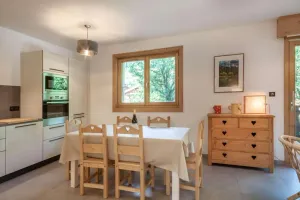 Image of 300m from resort center, 1st floor, terrace, balcony, fireplace or stove, tv, ski locker, 62m²