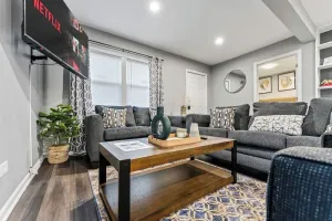 Image of Newly Remodeled Near Lake Navy Hot Tub King Bed