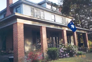 Image of Stately 2-story historic home maintains original charm and charater.