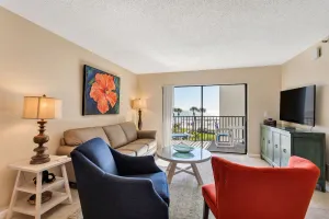 Image of Caprice of St Pete Beach 203 Gulf Front Views and Lush Landscaping