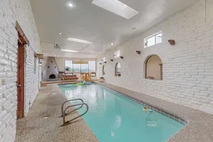 Image of 🏊‍♂️Indoor Heated Pool♨️Hot Tub♨️Sauna, Foosball🧳Sleeps 18🌄Mtn Views