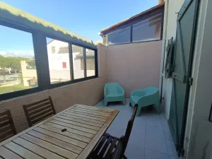 Image of T2 Mezzanine Climatisé avec Terrasse - 5 Pers. Près Plage et Parc des Dosses - Parking Inclus - FR-1-799-17