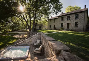 Image of Historic Limestone Estate in the Tallgrass Prairie