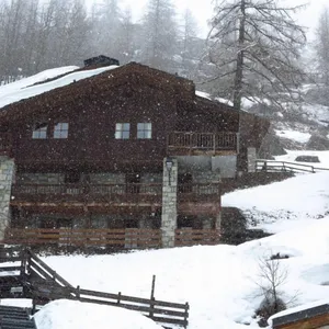 Image of Typical chalet, combining the charm of wood and stone, overlooking the Isère river