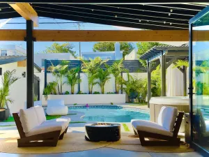 Image of Mid Century Modern Beach Villa - Close to beaches, parks, Disneyland, Aquarium