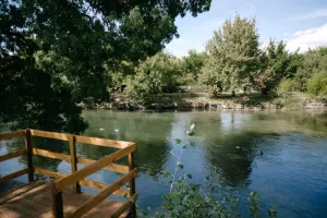 Image of Charming ecolodge with private access to the river