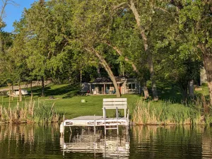 Image of Dogs Stay Free! Lakefront Bungalow with Dock