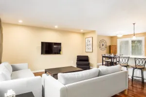 Image of COMPLETELY UPDATED 4 bedroom, 2 full bath home with deck and big yard