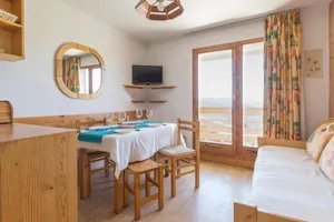 Image of 50m from shops, 4th floor, view valley, balcony, tv, ski locker, 22m², La Rosière