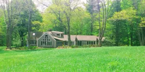Image of Secluded chalet on 50 acres at base of Mt Monadnock, near lakes -TESLA charger