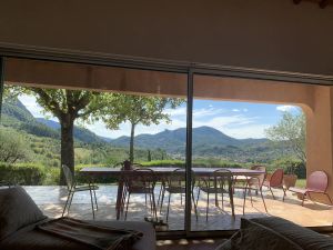 Image of Exceptional panorama, swimming pool, pétanque court, 220 m2, 3 min from Buis!