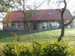 Image of Fantastic secluded location on the river Aland in a nature reserve.