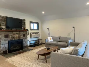 Image of Luxe Berkshires Ski Retreat w\/ Fireplace, King Bed, Chef's Kitchen, Washer\/Dryer