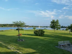 Image of Waterfront Family Retreat with gorgeous views and a large Deepwater Dock. 5' MLW