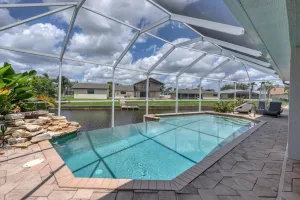 Image of Relaxing Cape Coral Villa 1000: Pool on the Canal
