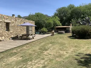 Image of Stone house in the style of a sheepfold. With petanque court and Jacuzzi