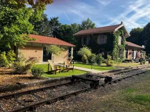 Image of Exclusive Retreat in a Historic Railway Station near Orléans Forest