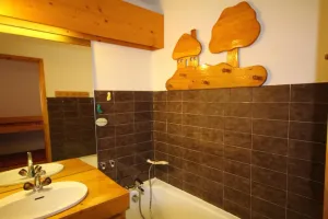 Image of 200m from resort center, Ground floor, view ski slopes, balcony, tv, ski locker, 26m², Les Saisies