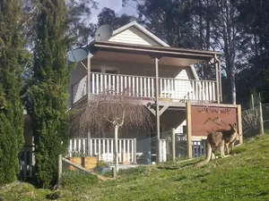 Image of Beautiful Dutch Barn style country house in Merrijig (base of Mt Buller).