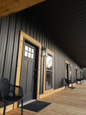 Image of Full Building 4 Studio Units on Outlaws - Sleeps 15! 4 BR\/ 4BA Suites 9 Beds