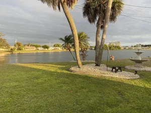Image of Swan Lake House in Sun City Center with 60' Screened Lanai