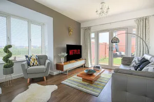 Image of Luxury Detached House with Pool Table, Free Parking, Fast WiFi, Smart TVs and Garden by Yoko Property