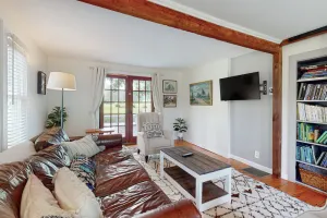 Image of Modern Rustic Farmhouse with Fast WiFi, Fireplace, & Mountain View - Near Skiing