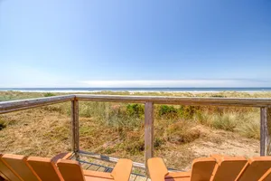 Image of Cozy Oceanfront Home with Wrap Around Windows!  Beach access on the property!