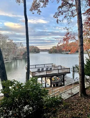 Image of Lakefront cabin w\/ dock, huge porch, game room