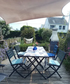 Image of Warm listed house near the beach and shops swimming pool (equipped for children)