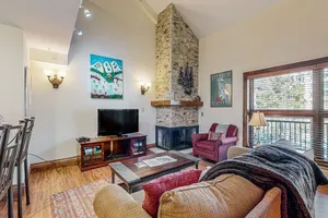 Image of Ski-in\/out condo w\/ balcony, fast WiFi, fireplace & shared pool\/hot tubs\/laundry
