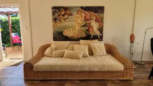 Image of Renovated bungalow half-8 min. Sandy beach in Niendorf