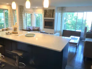 Image of Modern Remodeled, Bedroom Looks Out To Living Room, Palace Playland, Ocean Vie