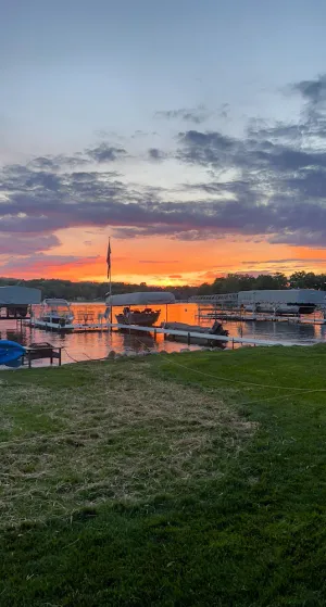 Image of Snow Lake (Lake James Chain) 60 ft Lakefront, Sunset View - Easy access from 69