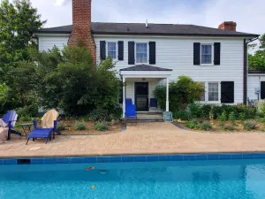 Image of Historic manor house on working farm with pool and sauna 10 minutes from VA Tech