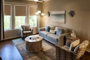 Image of Beautiful condo with private W\/D & pool - a mile and a half to the beach