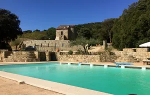 Image of Apartment in medieval residence with swimming pool