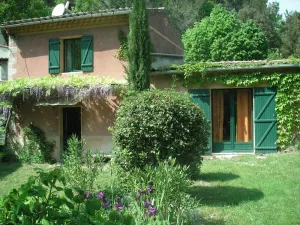 Image of The Bay Windmill at La Touche in Drôme Provençale