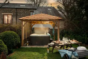 Image of Charming rural Water Mill conversion with private hot tub & EV charging