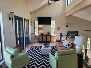 Image of Unbelievable 3 1\/2 story Modern Cabin with Lake View