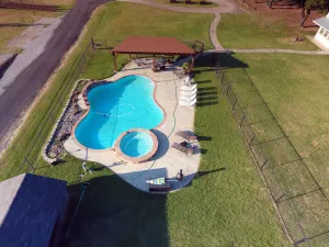 Image of Luxury 11BR, 13Bath, 6500SFT, 26acre Ranch Resort with Game Rm, Pool - Sleeps 50