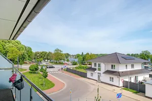 Image of Holiday Apartment 'Hafenperle' with Lake View and Balcony