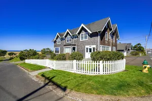 Image of Classic Two-Story Beach House w\/ Free WiFi, Gas Fireplace, & Washer\/Dryer