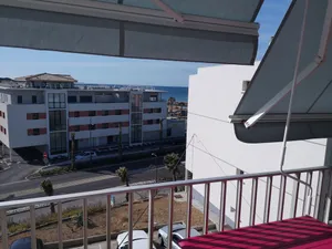 Image of 150m from the beach, sea view, spacious t3 with balcony, all on foot, air conditioning in summer