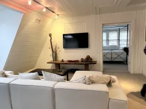 Image of Second floor cottage apartment located in a private community.