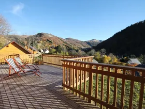 Image of Comfortable 3-star chalet with terrace in Mont-Dore - 6 pers., 2 bedrooms, WIFI