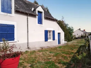 Image of Maison plain pied, 2 chambres, longère typique , fraiche, dans bourg avec tous commerces